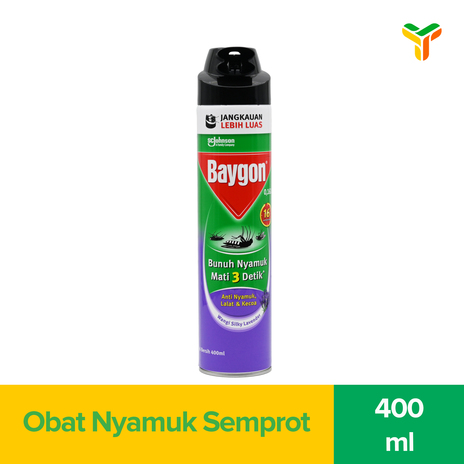 BAYGON AEROSOL LAVENDER 400ML