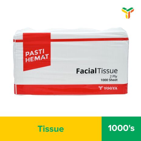PASTI HEMAT FACIAL TISSUE 1000S 1C_10P