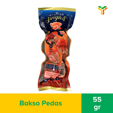 KANZLER SINGLES BAKSO HOT 55GR 4S C120