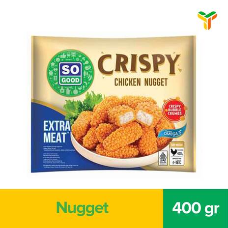 SO GOOD CRISPY CHICKEN NUGGET 400GR C12