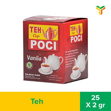 POCI TEH CELUP VANNILA 25X2GR