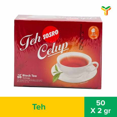 SOSRO TEH CELUP 50X2GR_1C50P