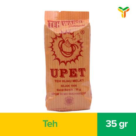 UPET TEH HIJAU MELATI 35GR_1C100P