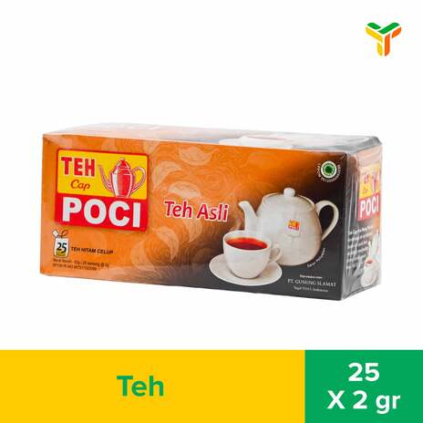 POCI TEH CELUP ASLI 25X2GR