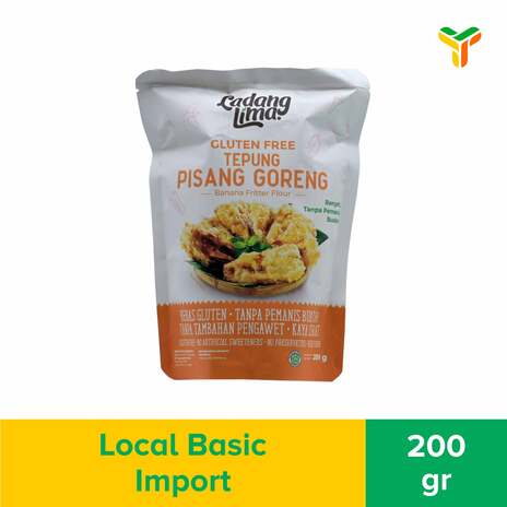 LADANG LIMA GF TEPUNG PISANG GORENG 200G