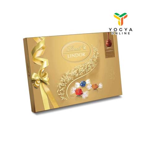 LINDT LINDOR ASSORTED GIFT BOX 168G