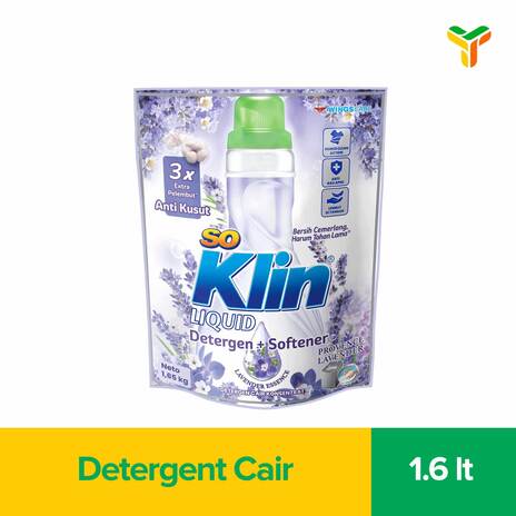 SO KLIN LIQ DET LAVENDER REF 1.6L