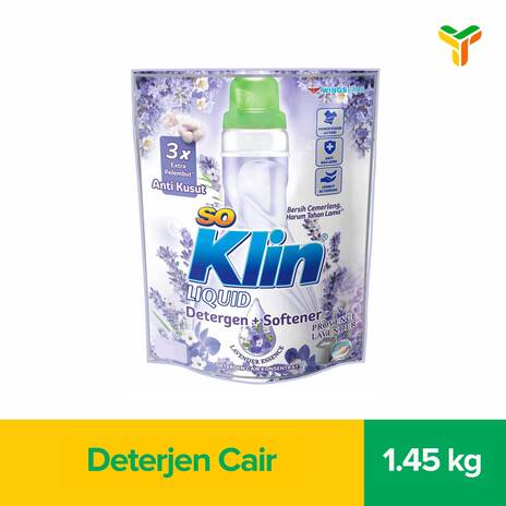 SO KLIN LIQ DET LAVENDER REF 1.45KG