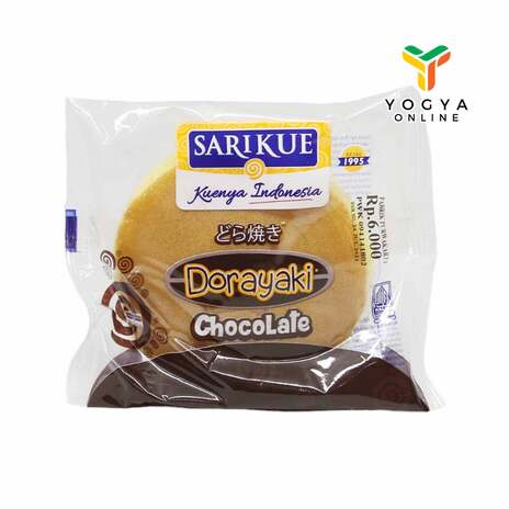 SARI ROTI KUE DORAYAKI ISI COKLAT 55G