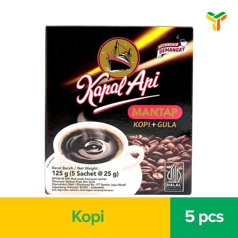 KAPAL API BOX MANTAP 5X25GR_1C24P