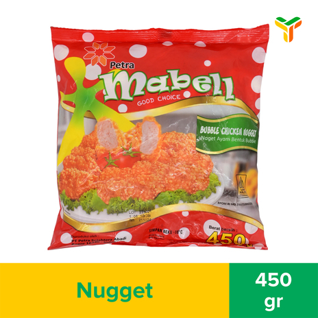 MABELL BUBBLE CHICKEN NUGGET 450GR C10