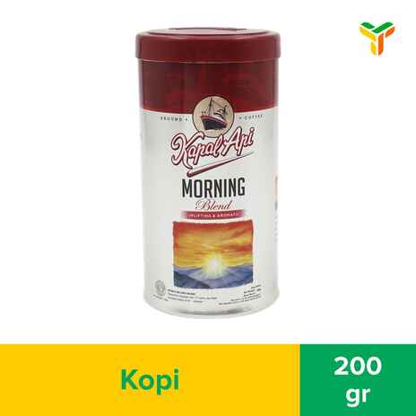 KAPAL API TIN MORNING BLEND 200G