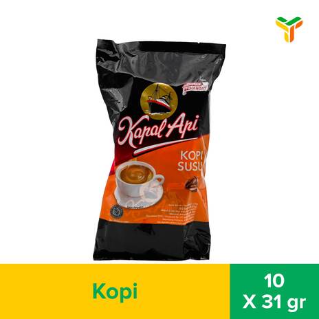 KAPAL API SC SUSU 10X31GR