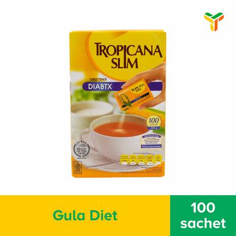 TROPICANA SLIM SWEETENER DIABETIC 100S_1C12P