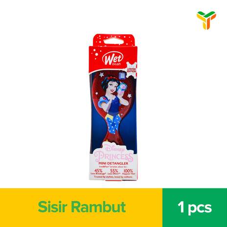 WET BRUSH MINI DETANGLER SNOW WHITE