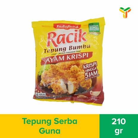 INDOFOOD RACIK TEPUNG BUMBU AYAM KRISPI 210G_1C24P