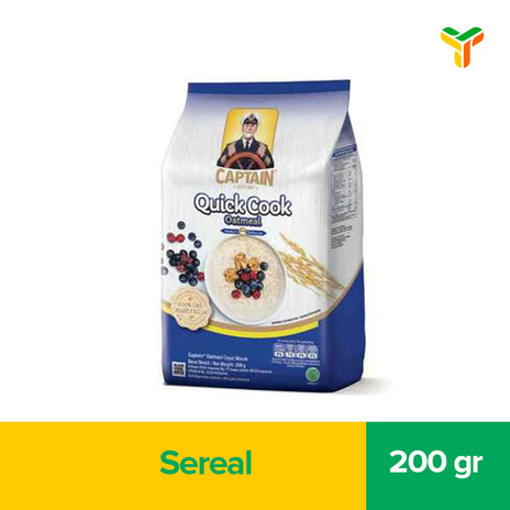 CAPTN OATS QUICK COOK 200G_1C40P