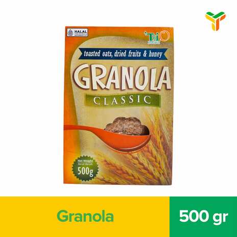TRIO NATURAL GRANOLA CLASSIC 500G
