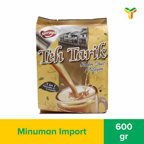 NARAYA TEH TARIK 3IN1 SMOOTH N CREAMY 600G_1C20P