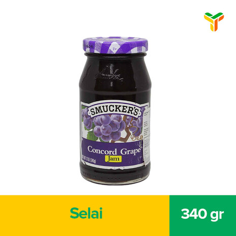 SMUCKERS CONCORD GRAPE 340GR