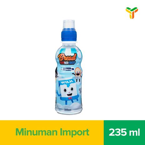 LOTTE BREAD BARBERSHOP MILK 235ML