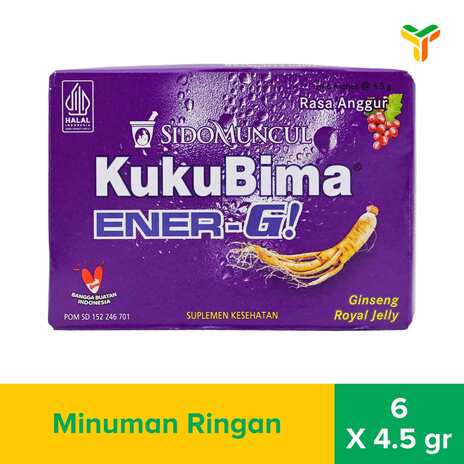 KUKUBIMA ENER G ANGGUR 6SX4.5G_1C12B_1B10P