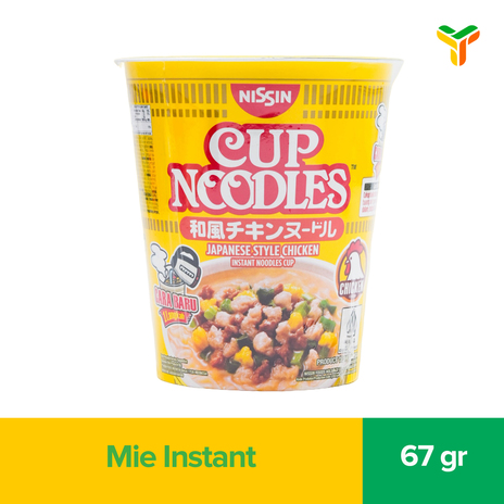 NISSIN CUP NOODLES RASA KALDU AYAM  67GR_1C12P