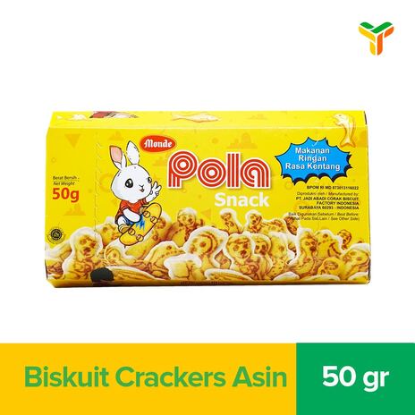 MONDE POLA SNACK HEXA 50GR_1C24P