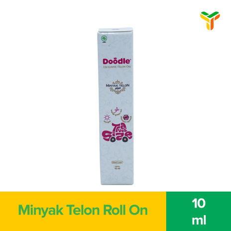 DOODLE MINYAK TELON OIL 10ML ROLL ON