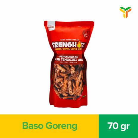 LILY SNACK BASO GORENG PEDAS SRENGHOT 70GR