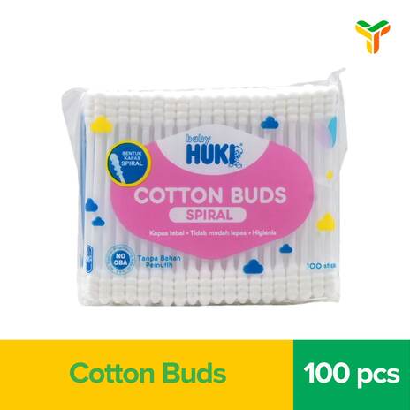 BABY HUKI COTTON BUD ZAK SPIRAL 100S