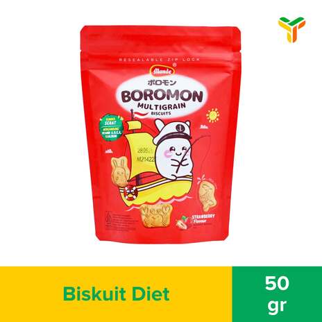 MONDE BOROMON MULTIGRAIN STRAWBERRY 50G_1C36P