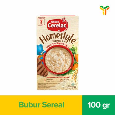 NESTLE CERELAC BUBUR TIM DAGING SAYUR 100G