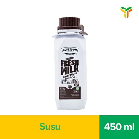 HOMETOWN FRESH MILK CHOCOLATE 450ML C12