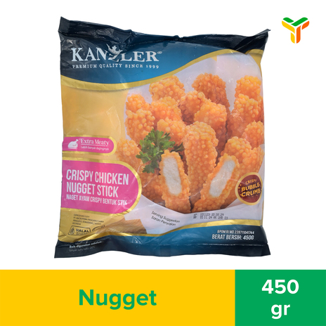 KANZLER CRISPY CHICKEN NUGGET STICK 450GR C20