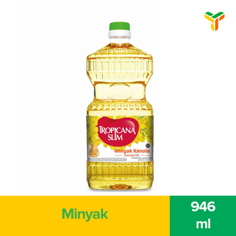 TROPICANA SLIM CANOLA OIL BOTOL 1L_1C12P