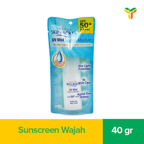 SKIN AQUA UV MIST LIGHT MOIST SPF50_ 40 GR