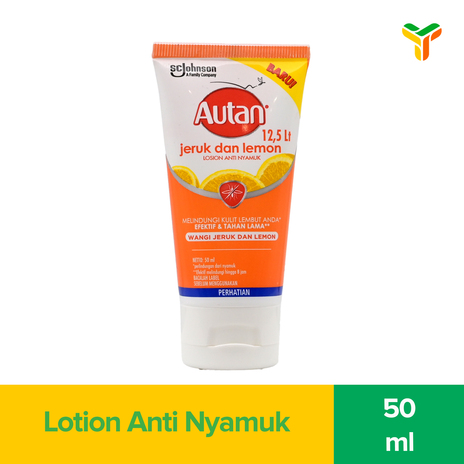AUTAN LOTION JERUK N LEMON TUBE 50ML