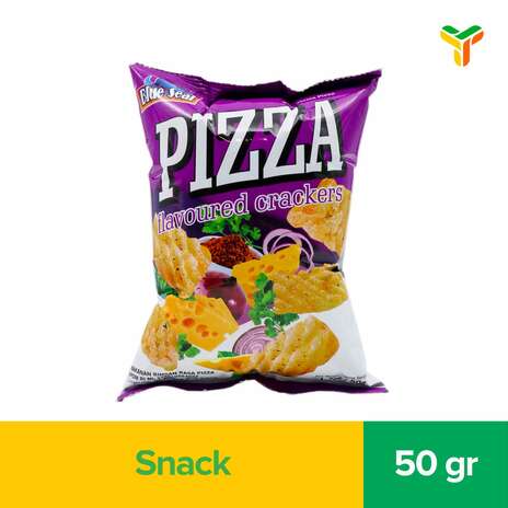 BLUE SEAL SNACK CRACKERS PIZZA 50G_1C30P