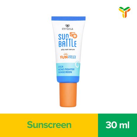 EMINA SUN BATTLE ACNEFIGHTER SUNSCREEN SPF50_30ML