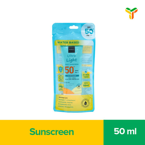 SCARLETT ULTRA LIGHT WATER BASED SPF50 50ML