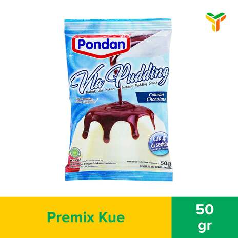 PONDAN VLA PUDING COKLAT 50GR_1C48P