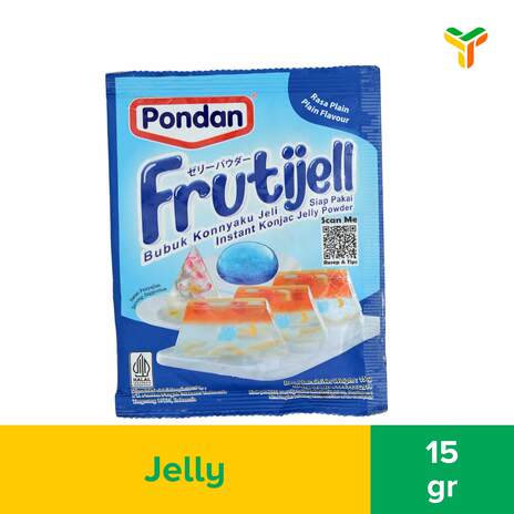 PONDAN FRUTIJELL KONNYAKU PLAIN 15G