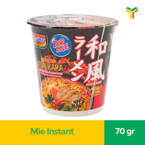 POP MIE TORI KARA RAMEN 70GR
