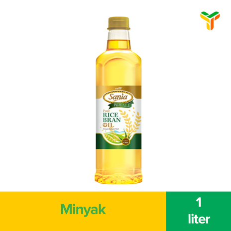 SANIA ROYALE PURE RICE BRAN OIL BOTOL 1LT