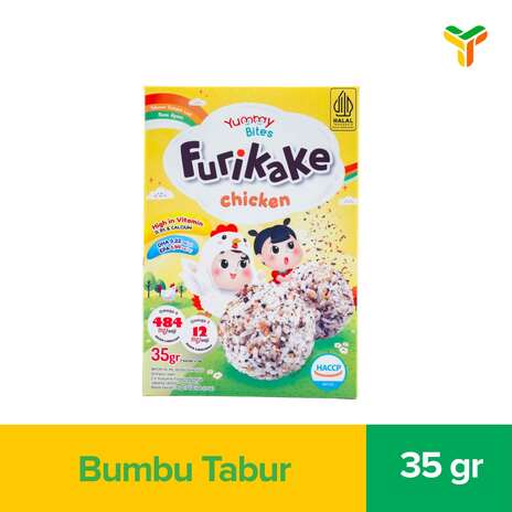 YUMMY BITES FURIKAKE CHICKEN 35G_1C12P