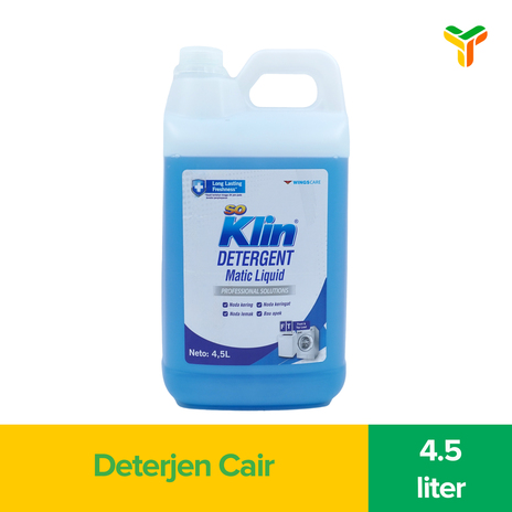 SO KLIN LIQ DET MATIC PRO JERIGEN 4.5L