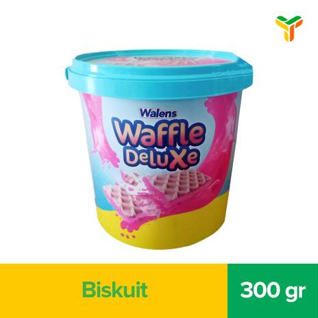 NISSIN WALENS WAFFLE DELUXE STRAWBERRY 300G