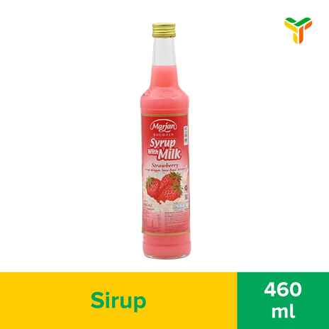 MARJAN SIRUP WITH MILK STRAWBERRY 460ML