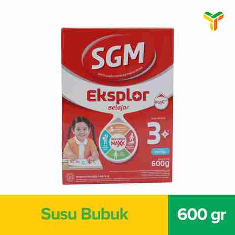 SGM EKSPLOR 3PLUS VANILA 600G_1C12P